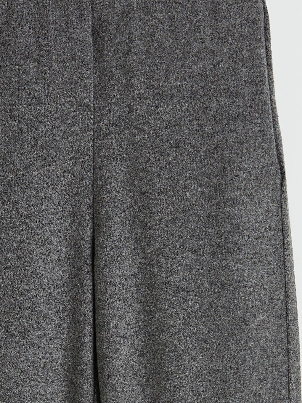 Antrasit Beli Lastikli İspanyol Paça Kadın Pantolon	-1