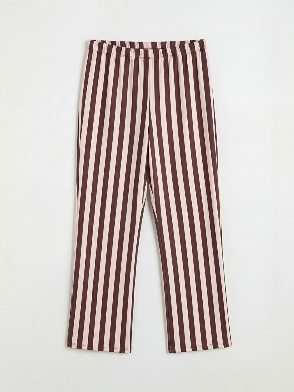 Pembe Bisiklet Yaka Baskılı Kadın Pijama Takımı-3