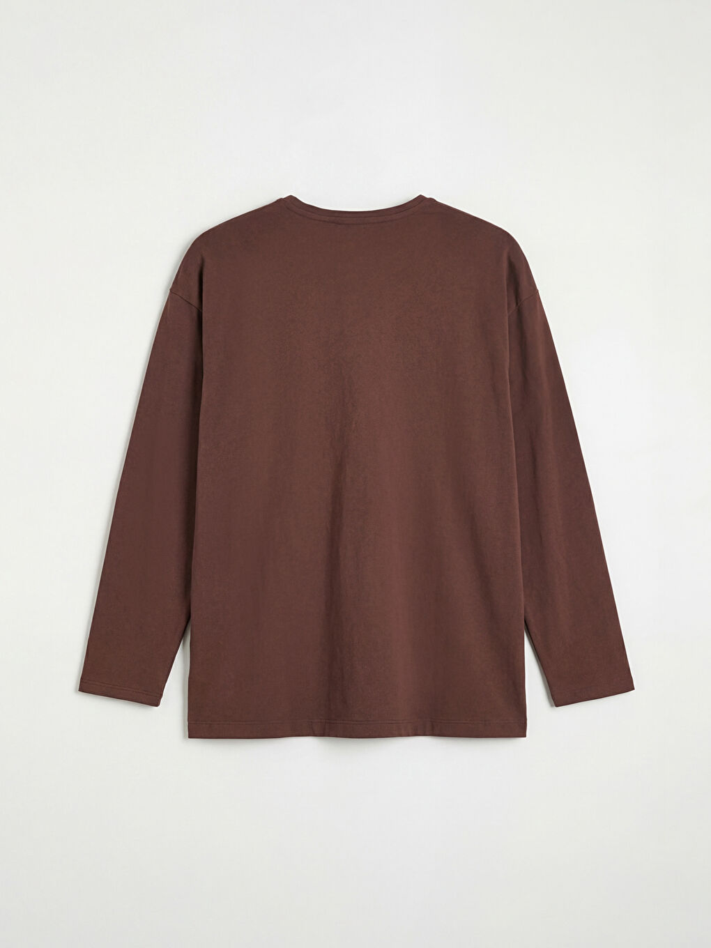 Kahverengi Bisiklet Yaka Baskılı Kadın Pijama Takımı-6