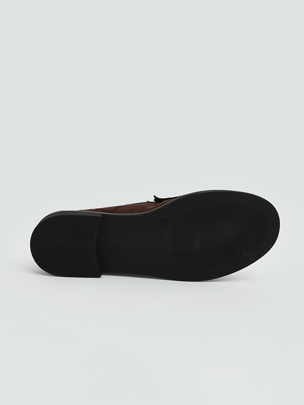 Kahverengi Süet Görünümlü Kadın Klasik Ayakkabı-3