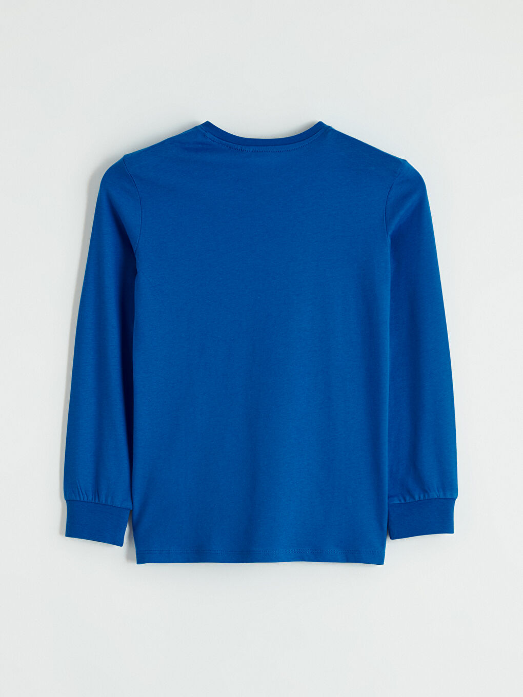 Mavi Sonic Baskılı Erkek Çocuk Pijama Üst-1