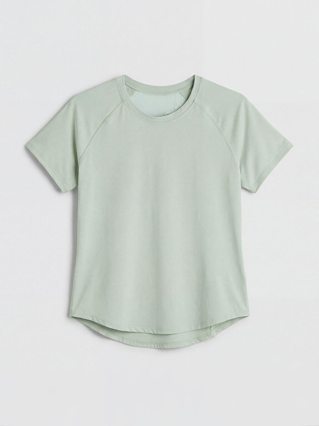 Woman GREEN Sports T-Shirt-4