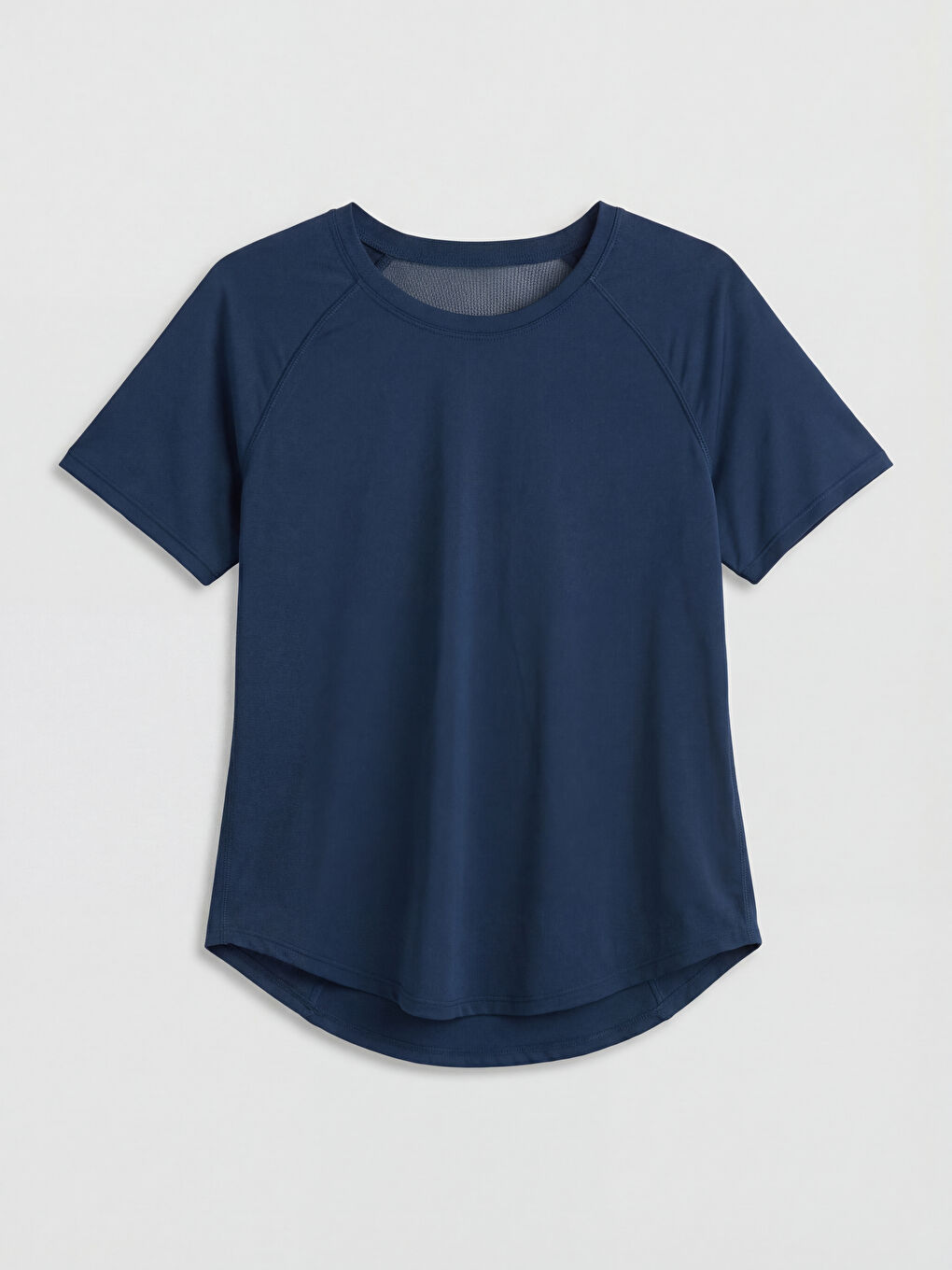 Woman NAVY Sports T-Shirt-4