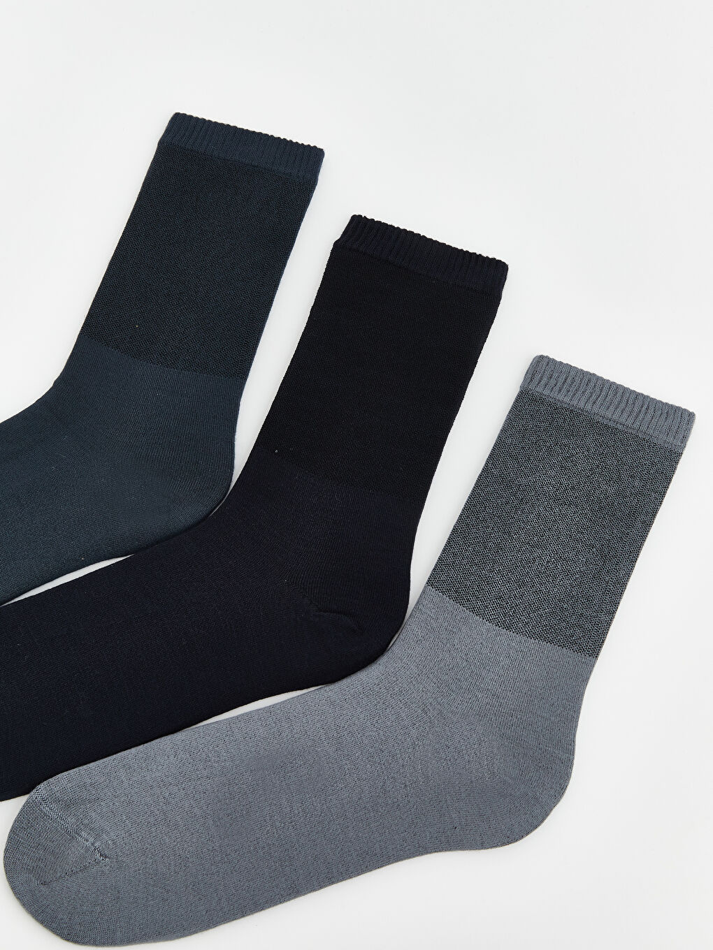 Karışık Erkek Soket Çorap 3'lü-1