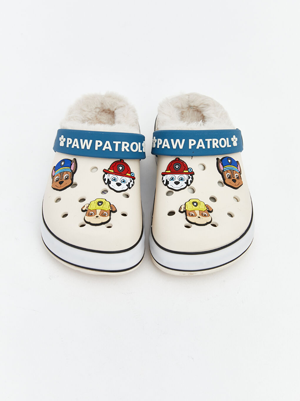 Bej Paw Patrol Baskılı Erkek Bebek Ev Terliği-2