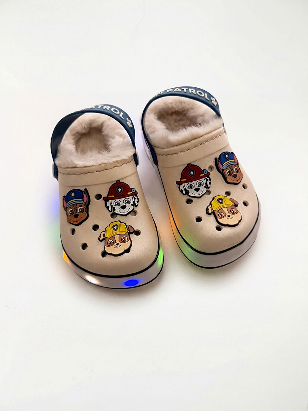 Baby Boy BEIGE Slipper Boots-1