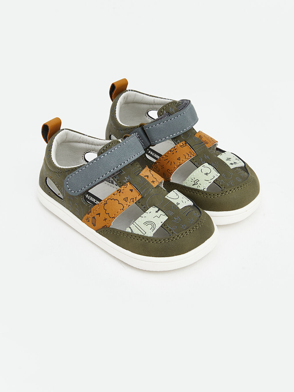 Бебе момче Каки Сандали