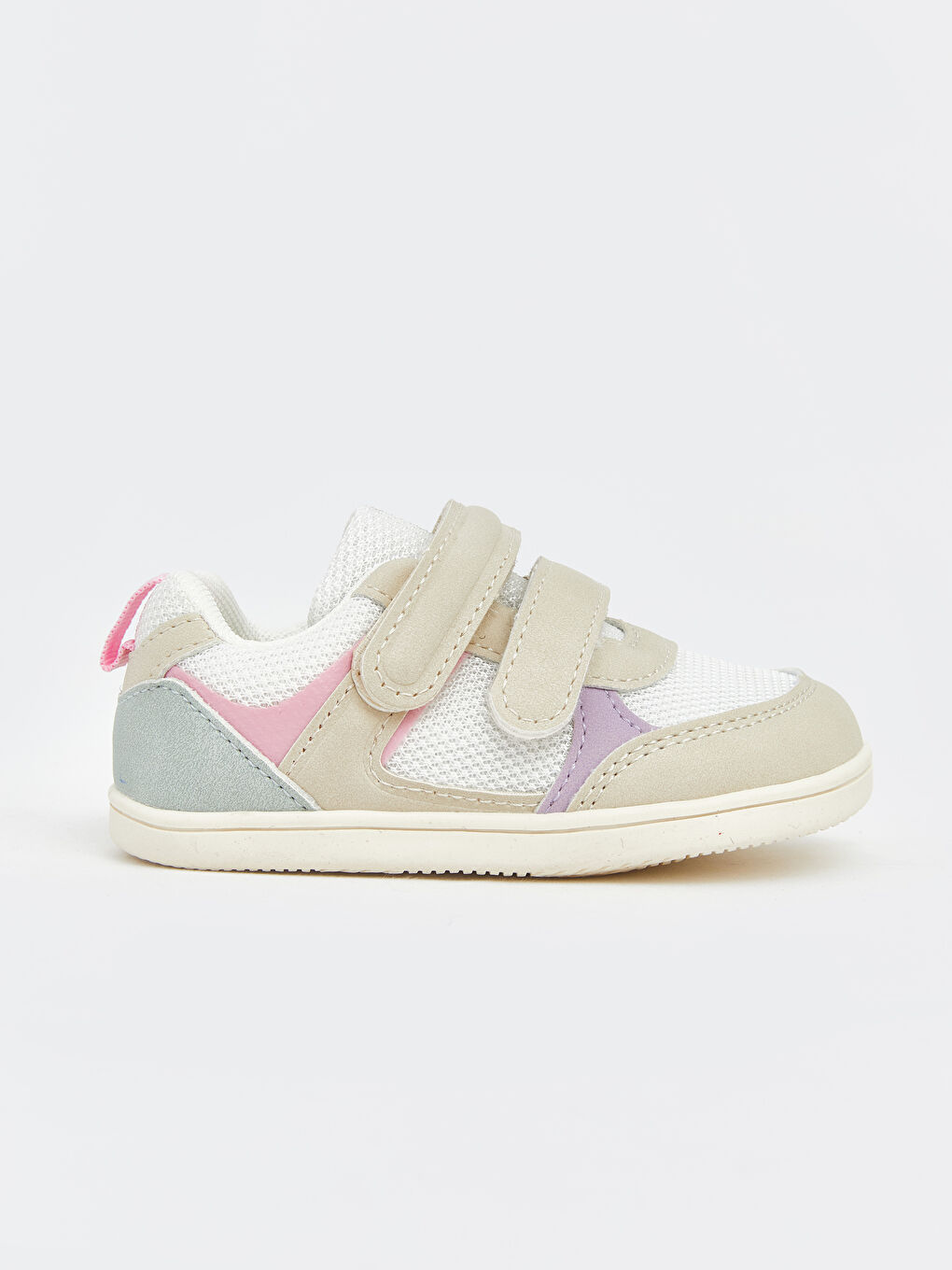 ჩვილი გოგონა კრემისფერი სპორტული ფეხსაცმელი-1