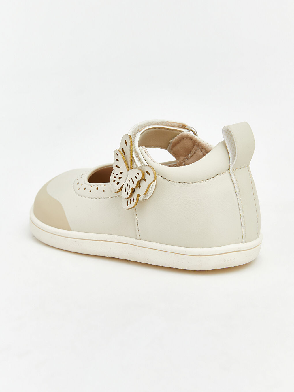 Deri Görünümlü Kız Bebek Babet-4