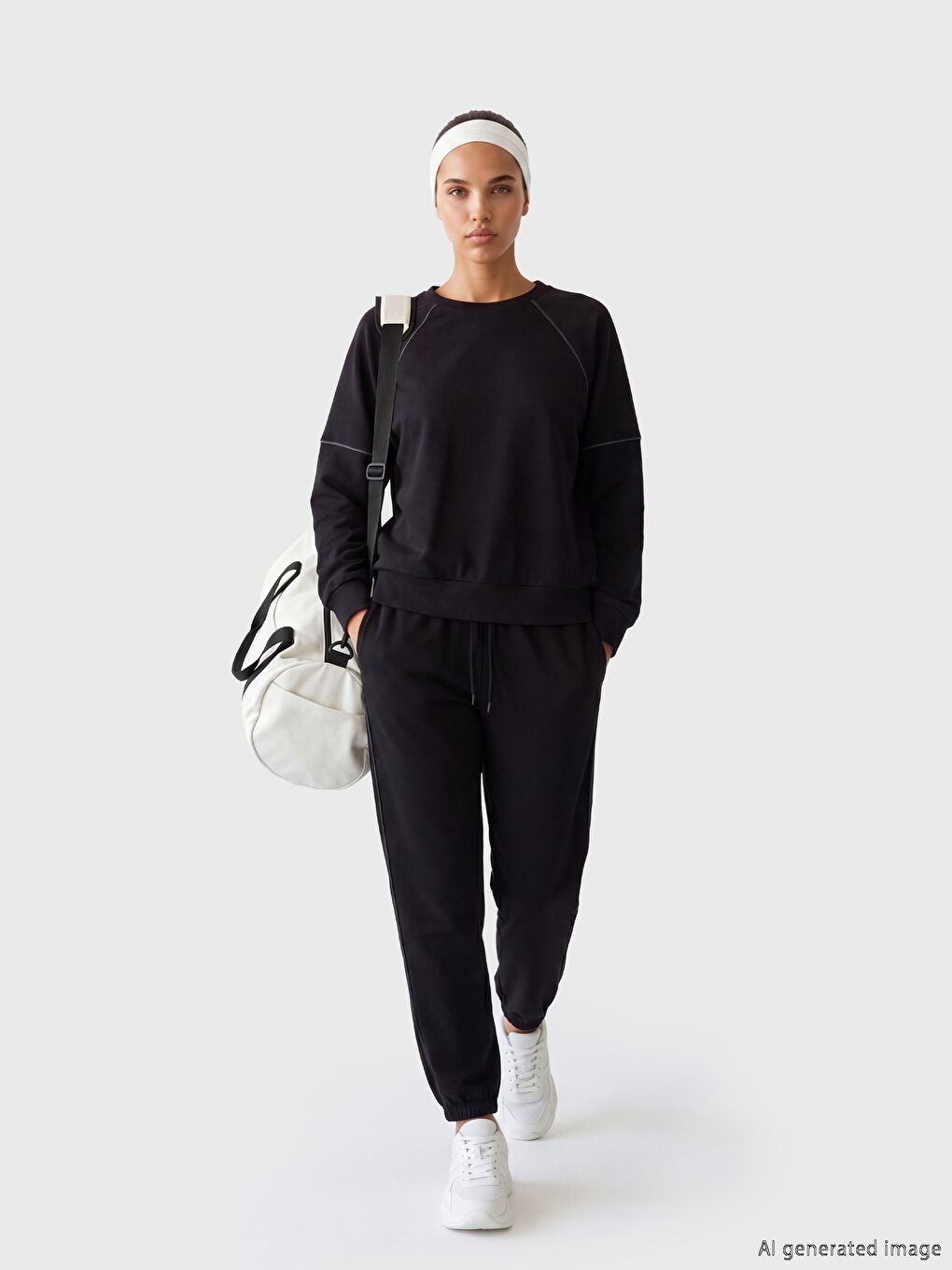 Elastic Waist Women's Jogger Sweatpants