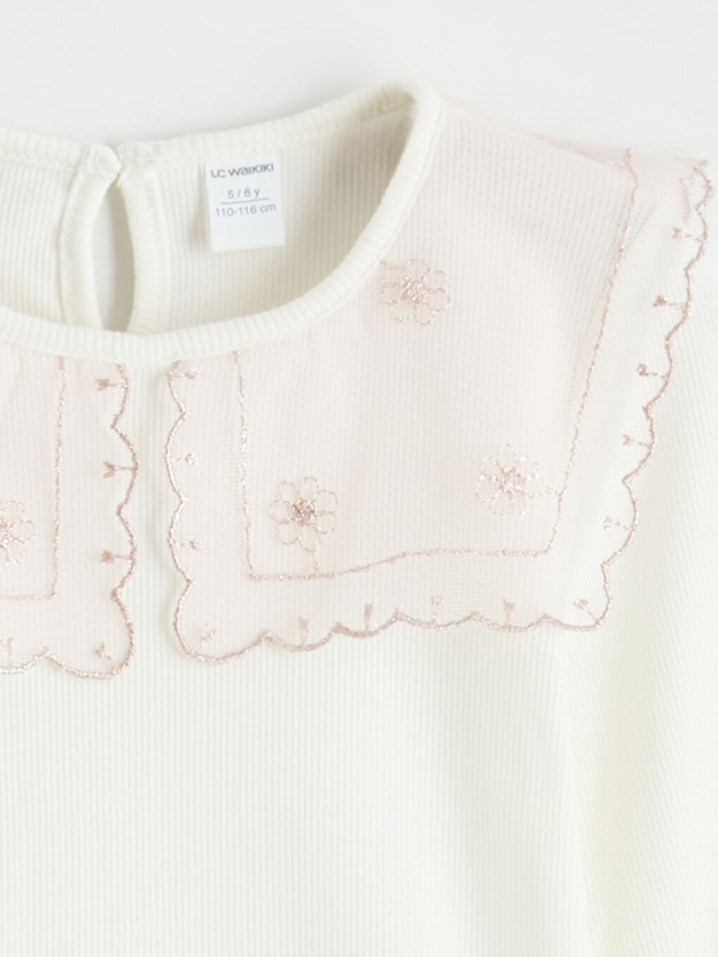 Ekru Kız Çocuk Etekli Takım 3'lü-2