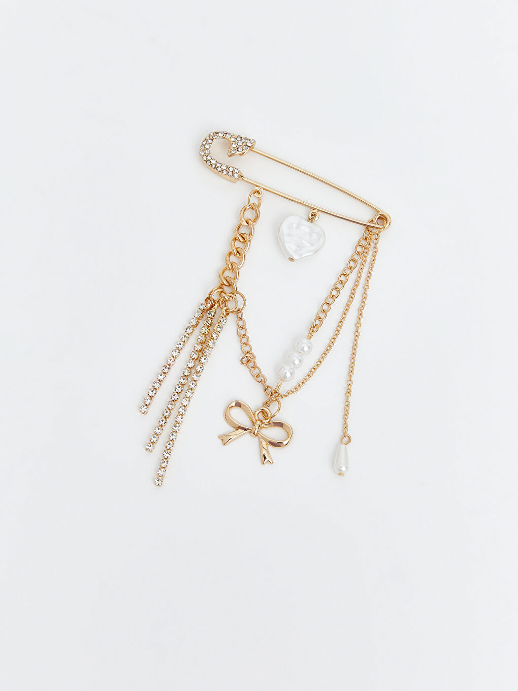 Karışık Fiyonk Figürlü Kadın Rozet-1