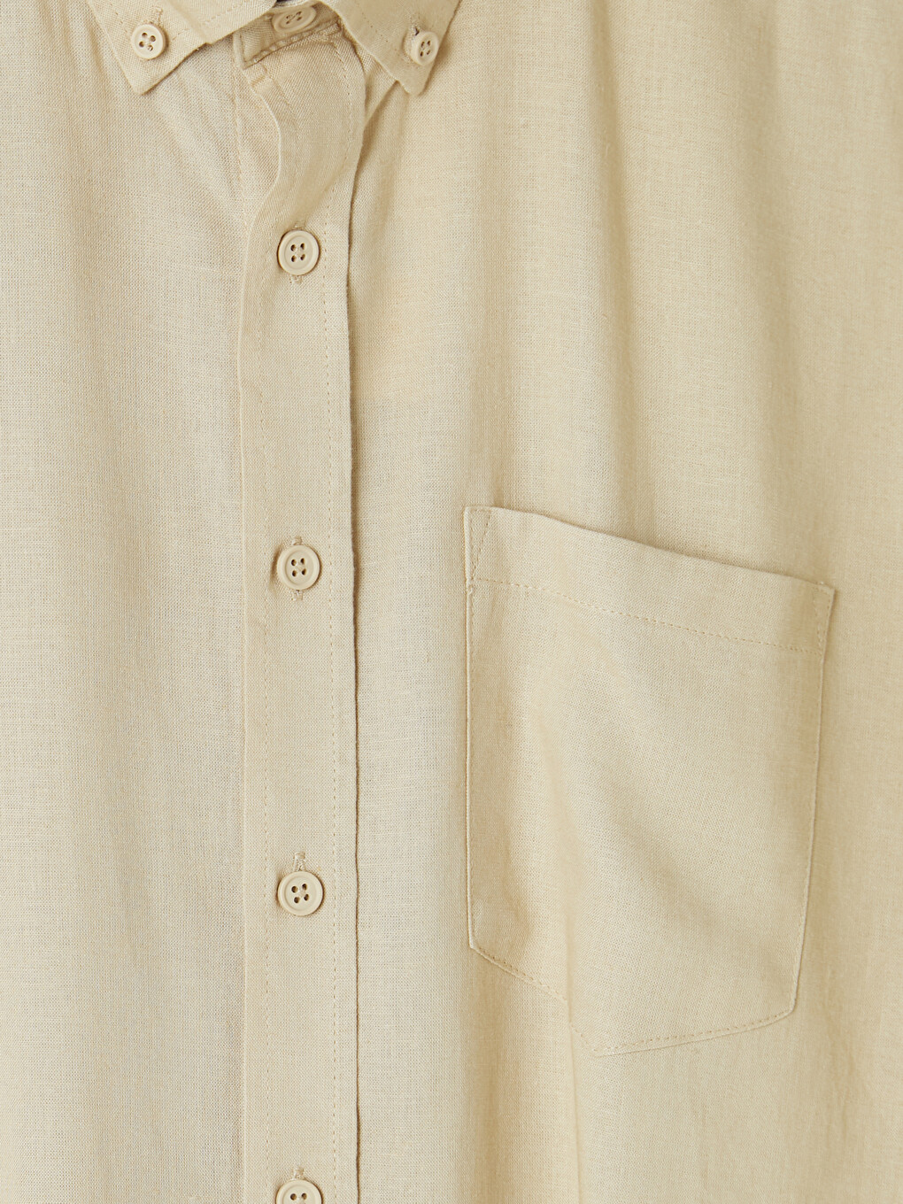 Regular Fit Linen Blended Men's Shirt-6