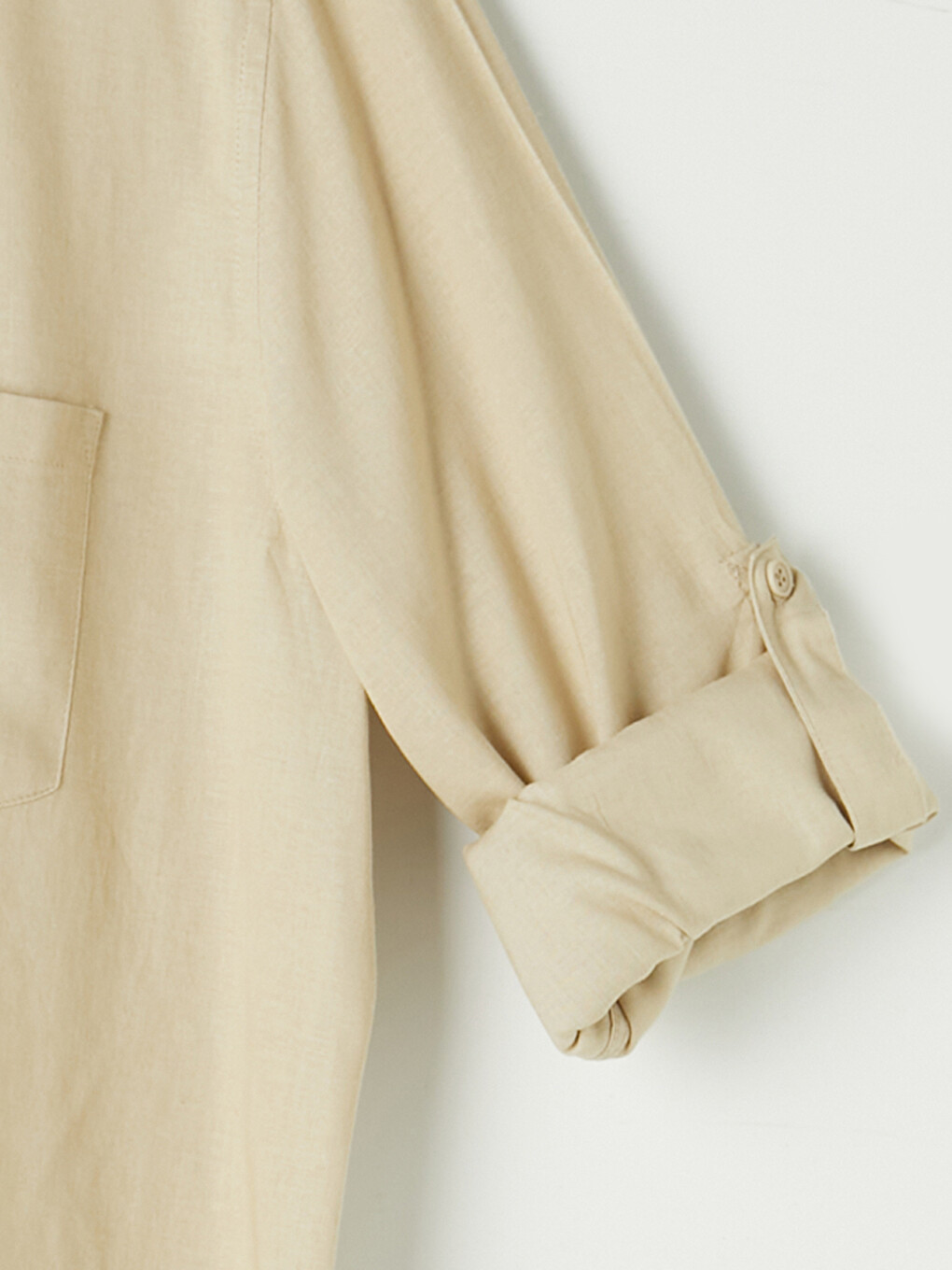 Regular Fit Linen Blended Men's Shirt-7