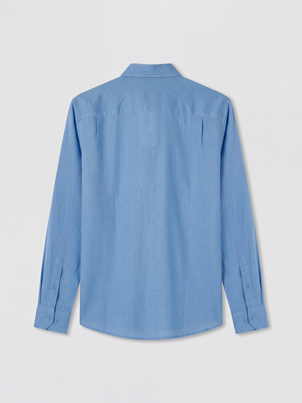 Regular Fit Linen Blended Men's Shirt-5