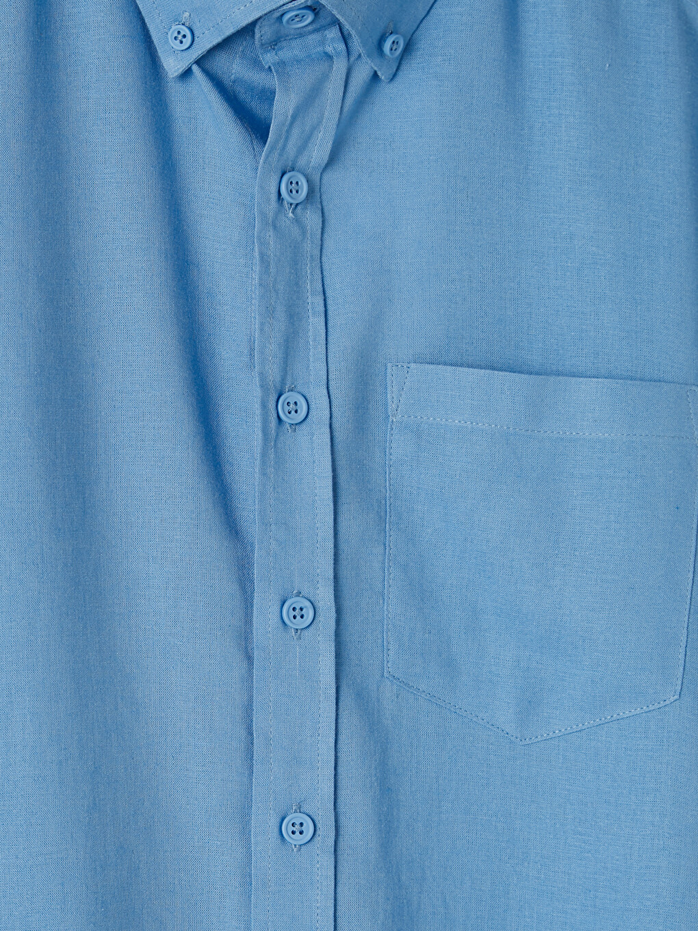 Regular Fit Linen Blended Men's Shirt-6