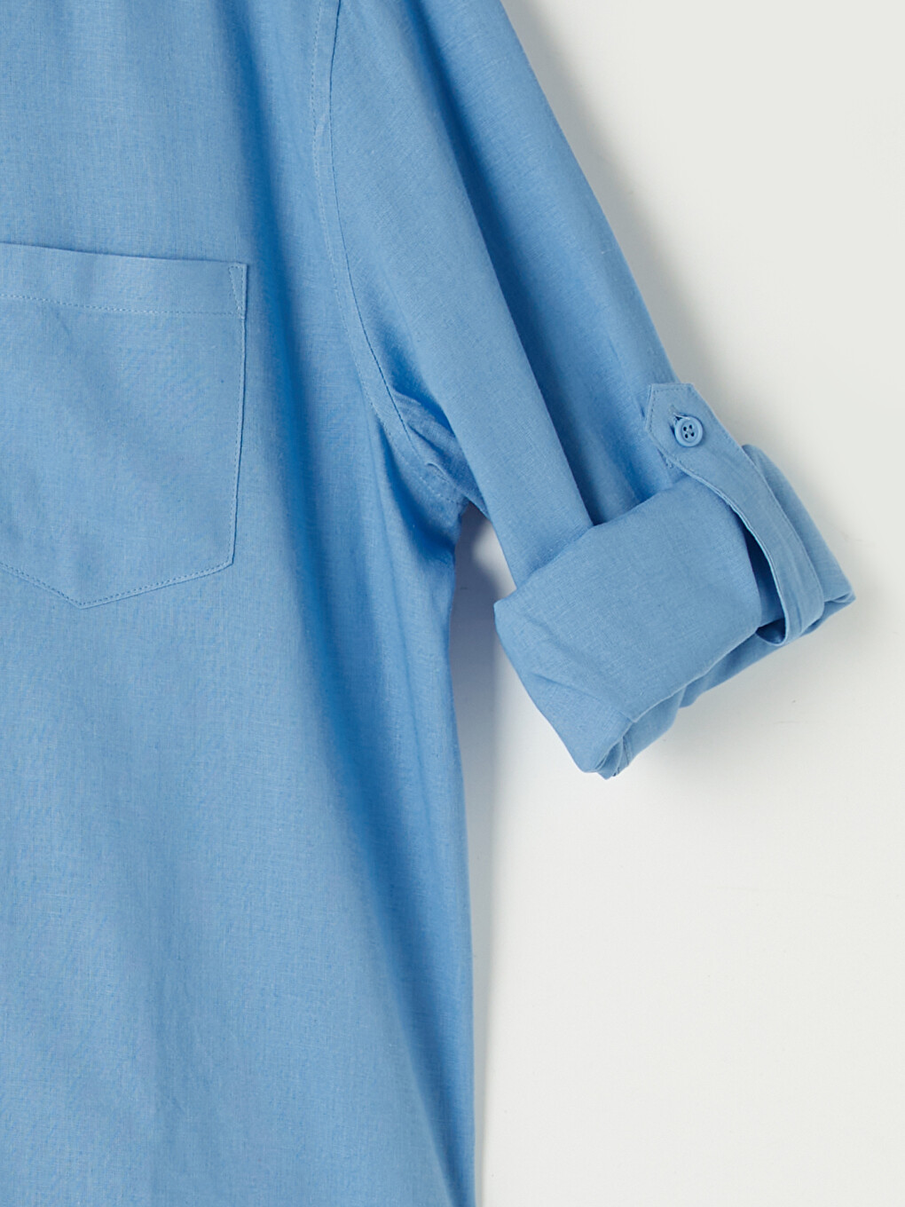 Regular Fit Linen Blended Men's Shirt-7
