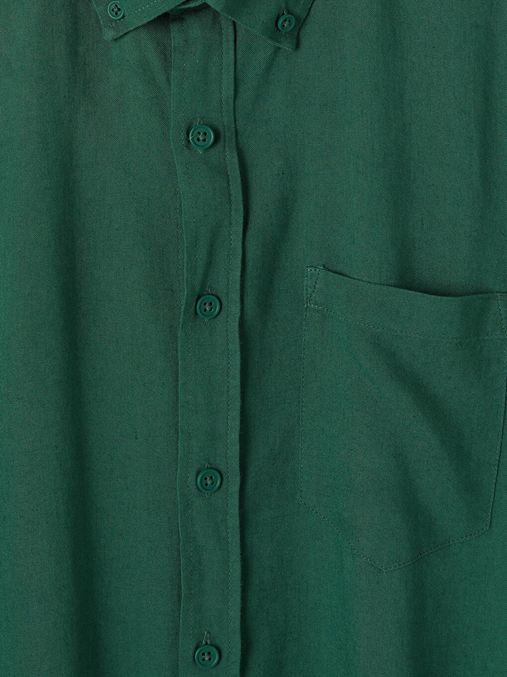 Regular Fit Linen Blended Men's Shirt-1