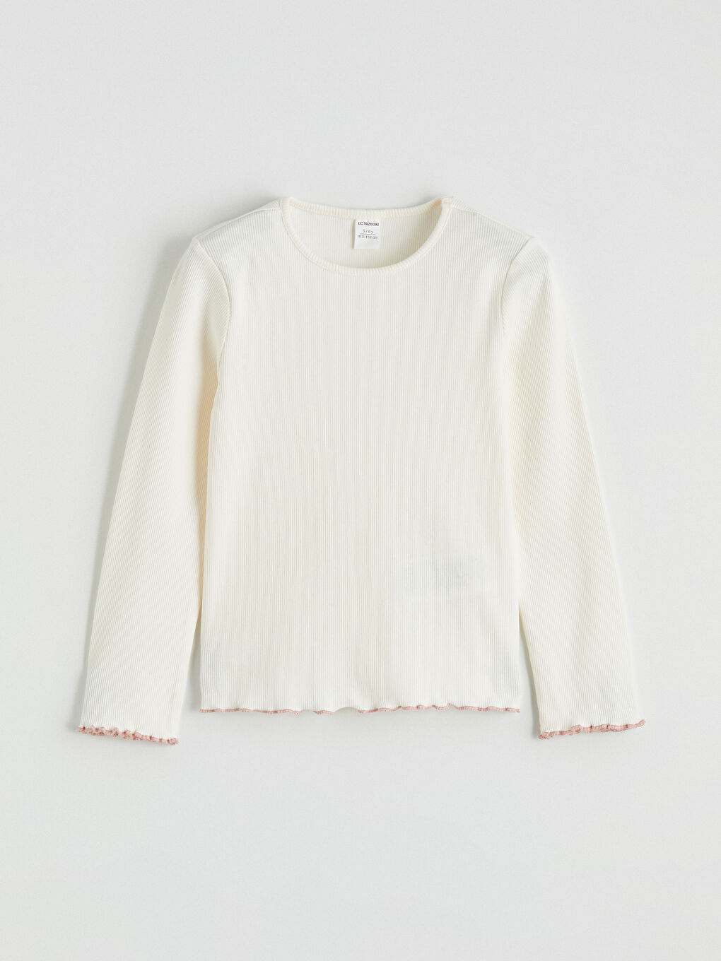 Ekru Nakışlı Kız Çocuk Salopet ve Tişört Takımı-6