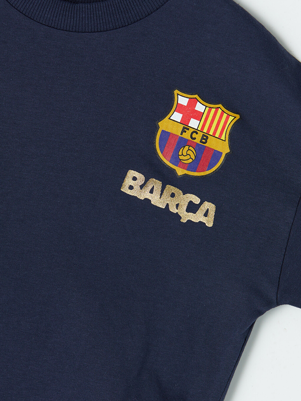 Fc Barcelona Printed Boys' T-shirt-2
