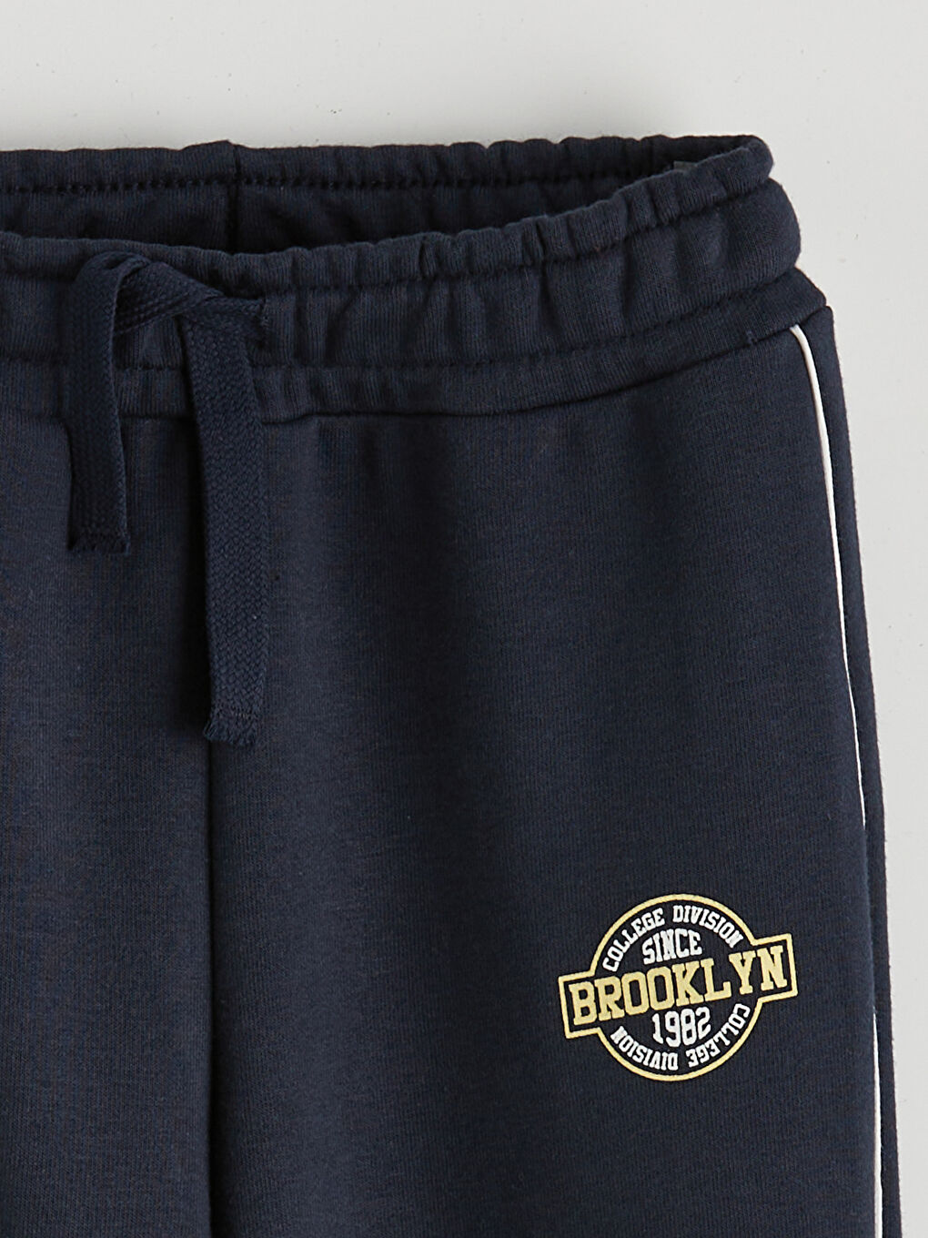 Lacivert Brooklyn Baskılı Erkek Çocuk Eşofman Altı-1