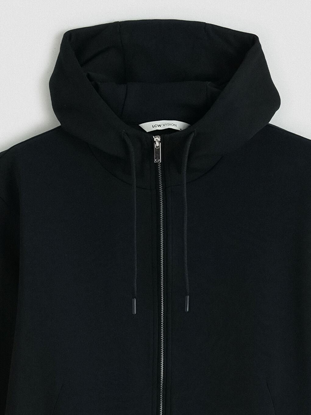 Hanorac cu fermoar pentru bărbați cu glugă-5