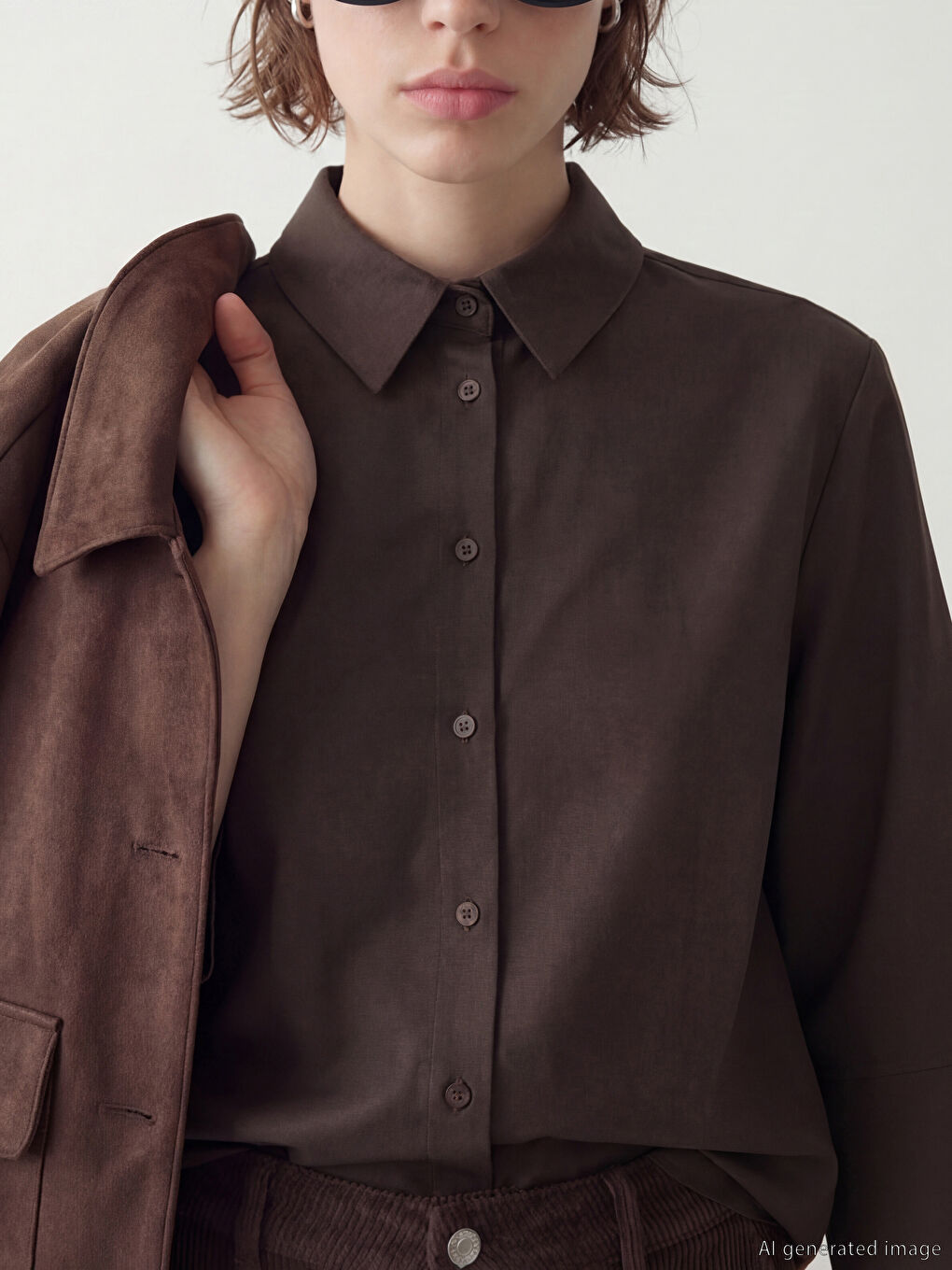 Poplin Women's Shirt-1