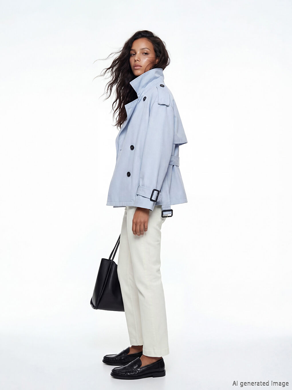 Beyaz Slim Fit Kadın Jean Pantolon