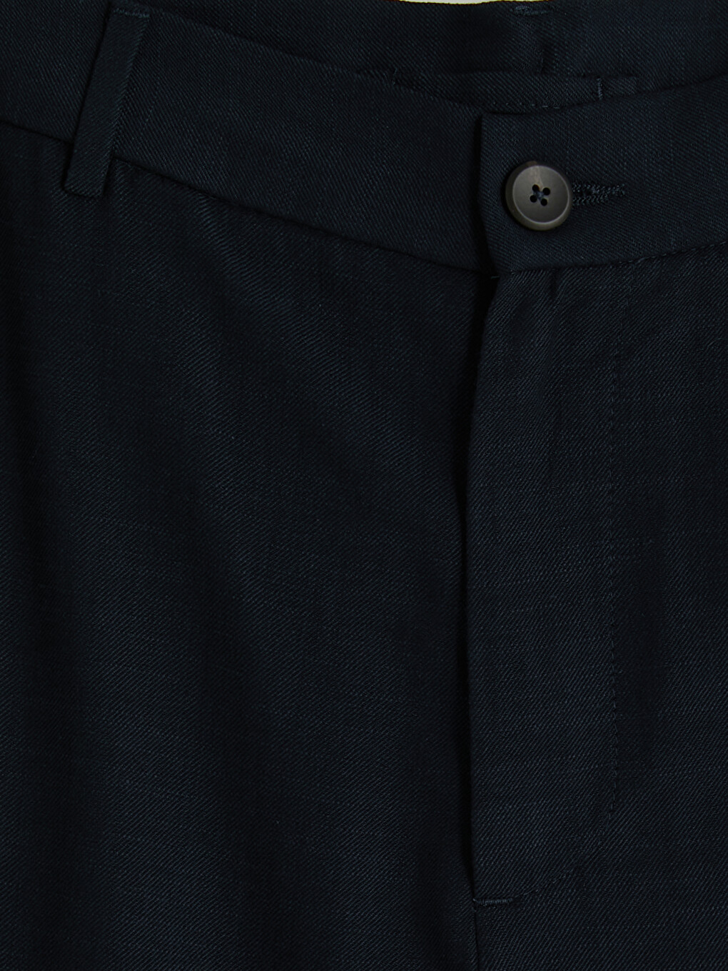 Lacivert Regular Fit Dokulu Erkek Pantolon-5