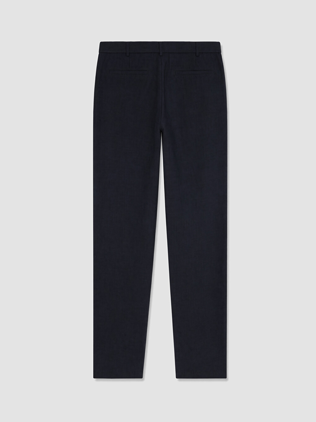 Lacivert Regular Fit Dokulu Erkek Pantolon-6