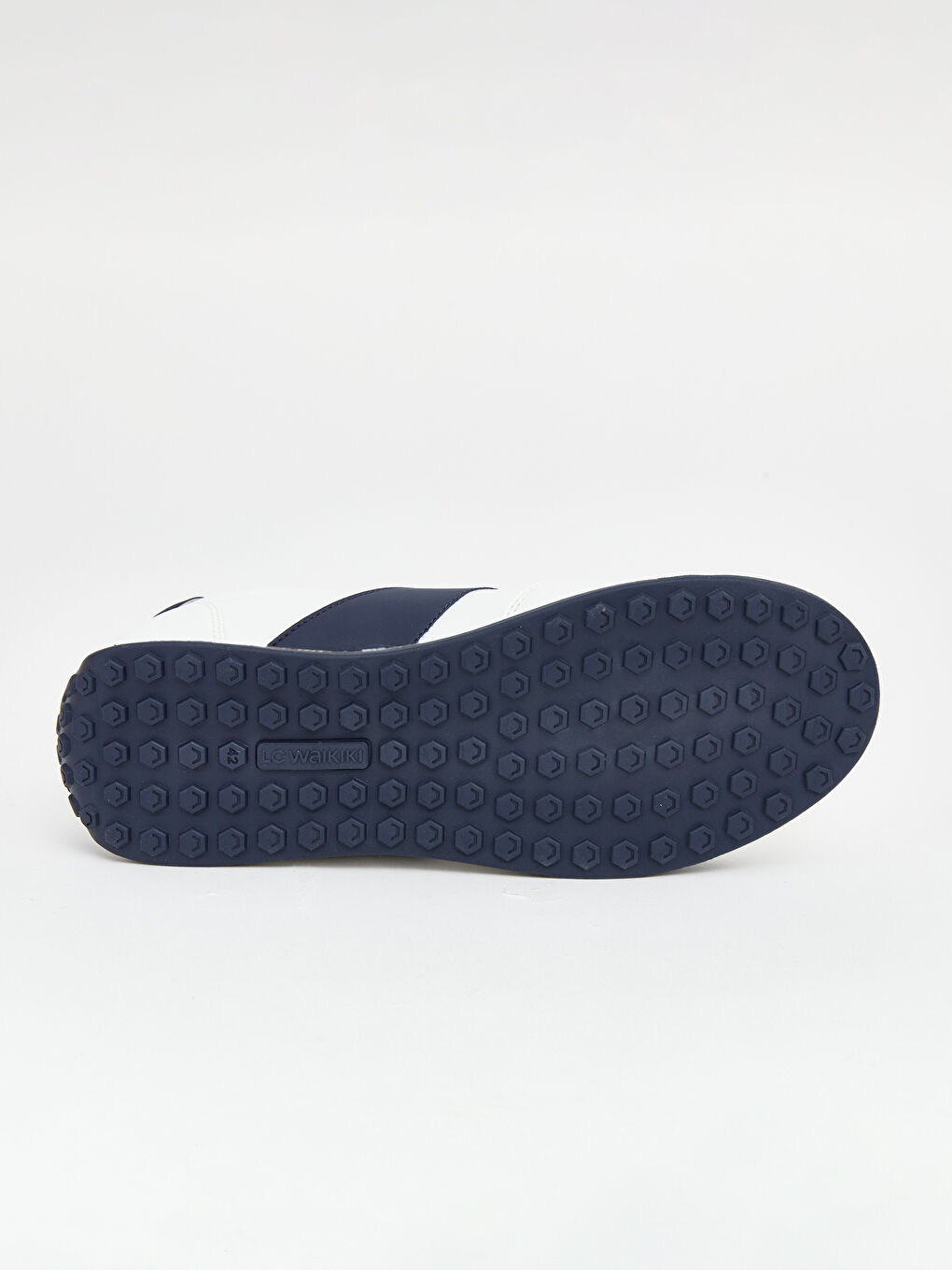 Beyaz Bağcıklı Erkek Spor Ayakkabı-3