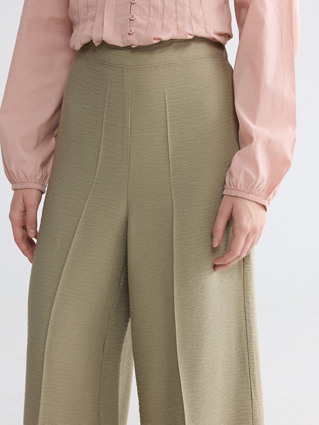 Pantalone Sa Elastičnim Strukom Za Žene-2
