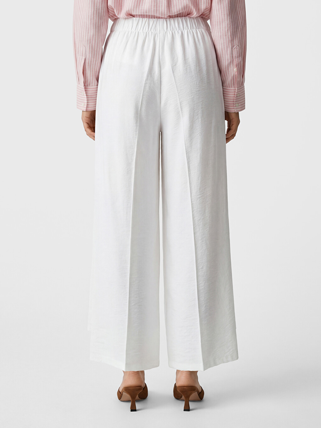 Damenhose mit elastischem Bund-3
