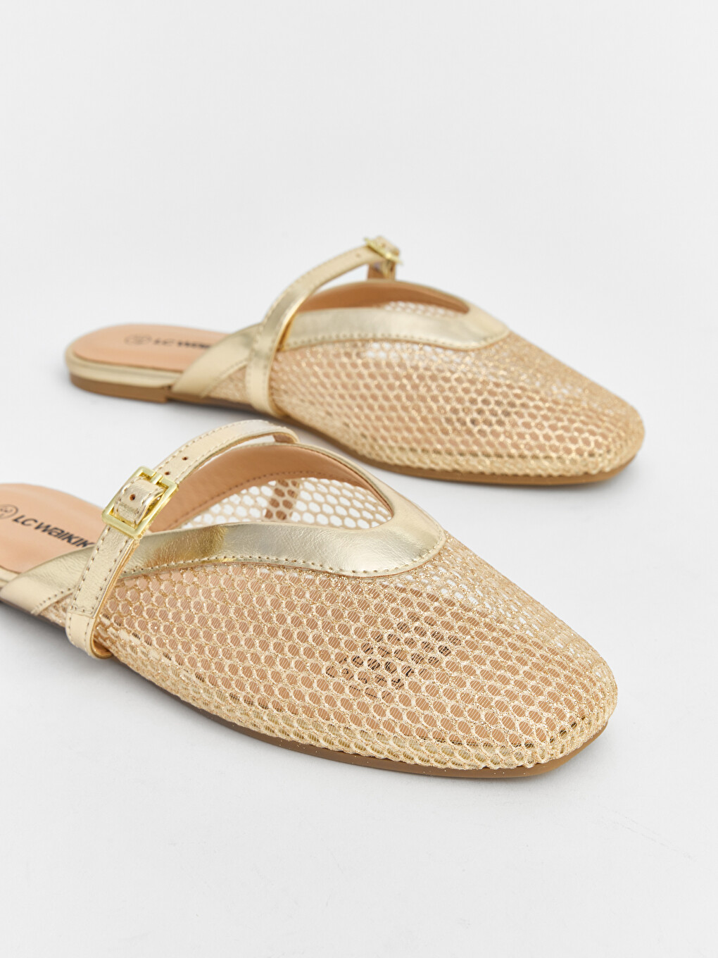 Faux Leather Women's Ballet Flats-1