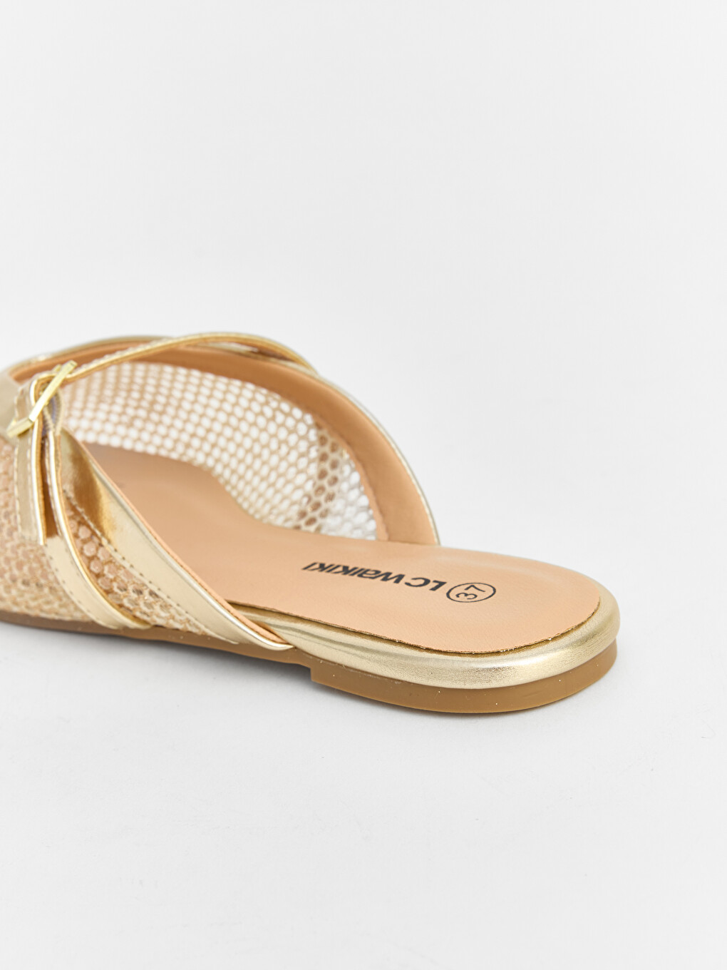 Faux Leather Women's Ballet Flats-3