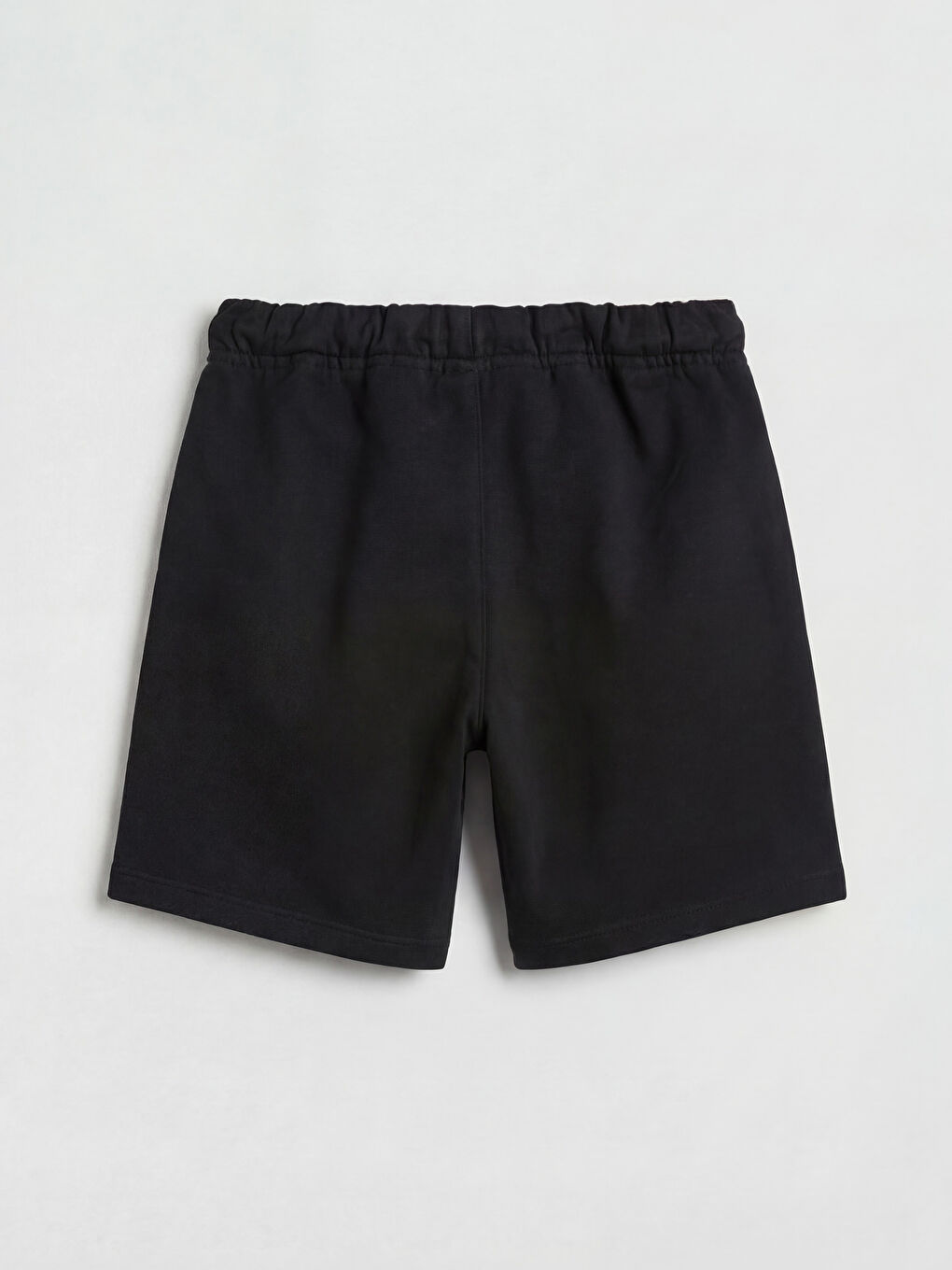 Siyah Beli Lastikli Erkek Çocuk Şort-1