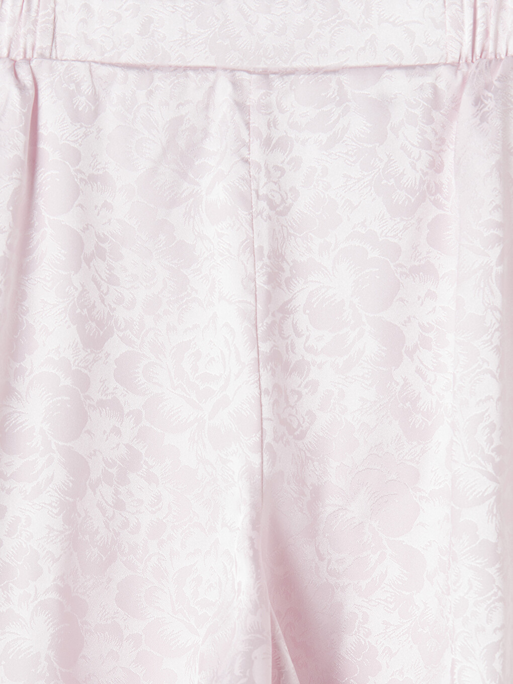 Pembe İp Askılı Saten Kadın Şortlu Pijama Takımı-10