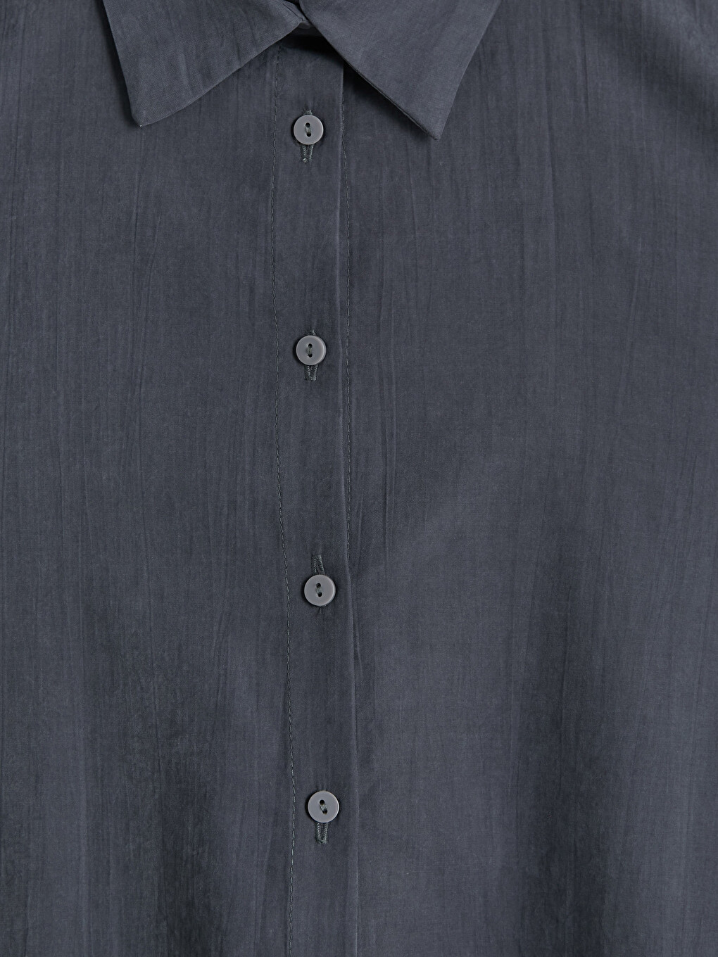Loose Fit Textured Women's Shirt-6