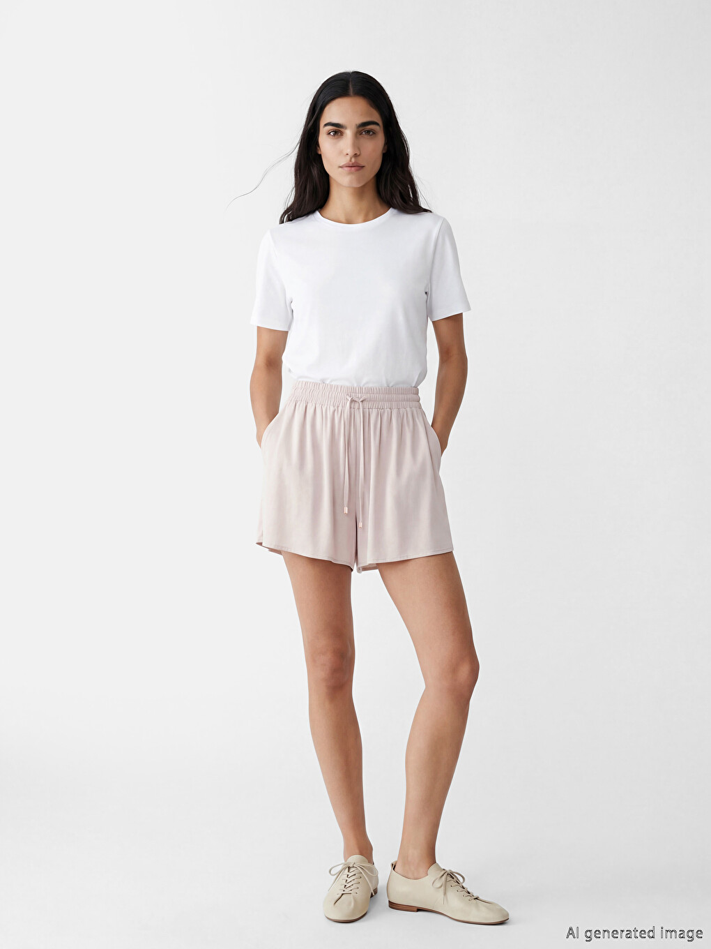 Shorts Brun Femme