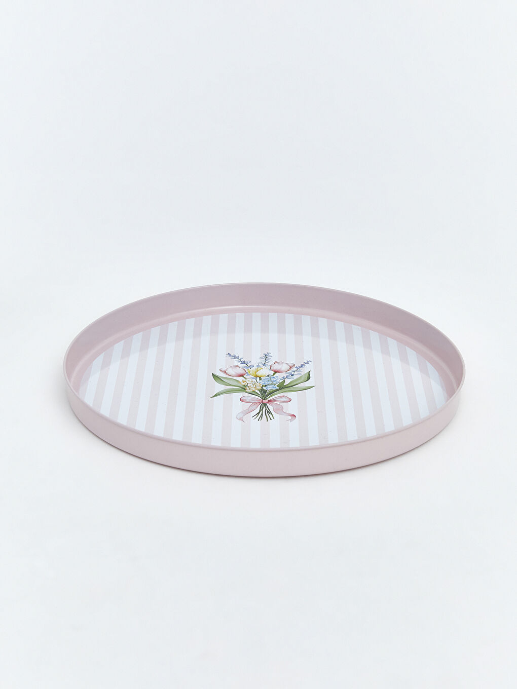 Karışık Baskılı Metal Tepsi 35 cm-1