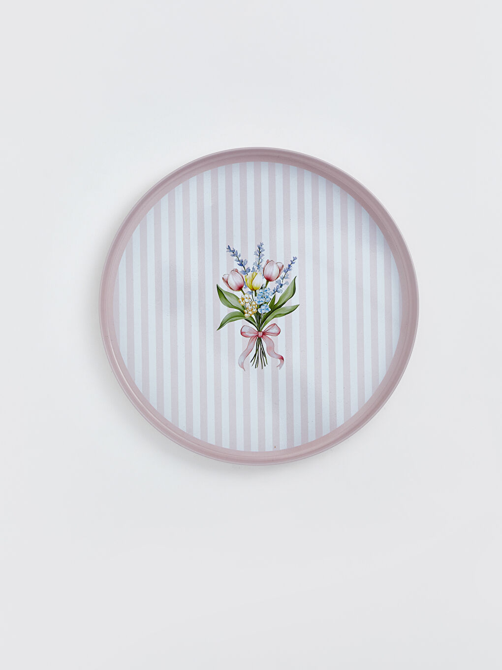 Karışık Baskılı Metal Tepsi 35 cm-2