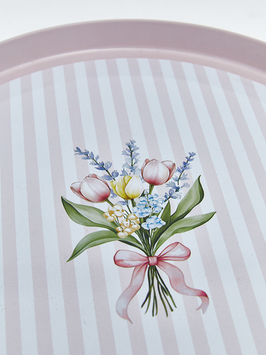 Karışık Baskılı Metal Tepsi 35 cm-3