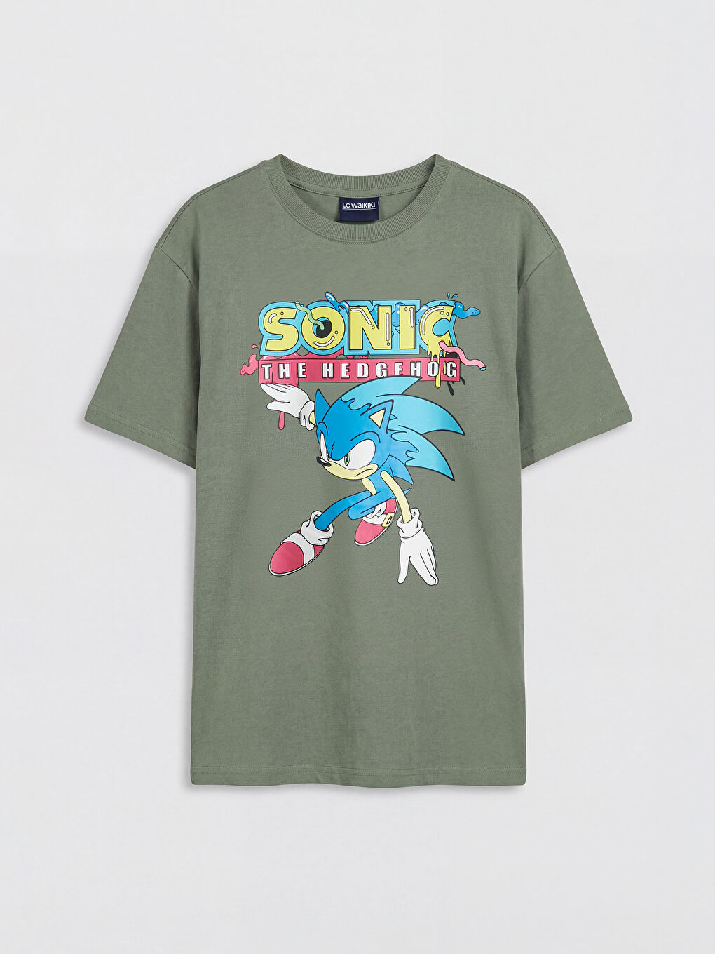 Sonic Baskılı Erkek Çocuk Pijama Takımı-1