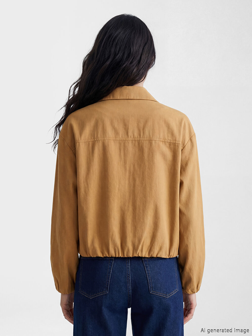 Oversize Women's Shirt Jacket-2