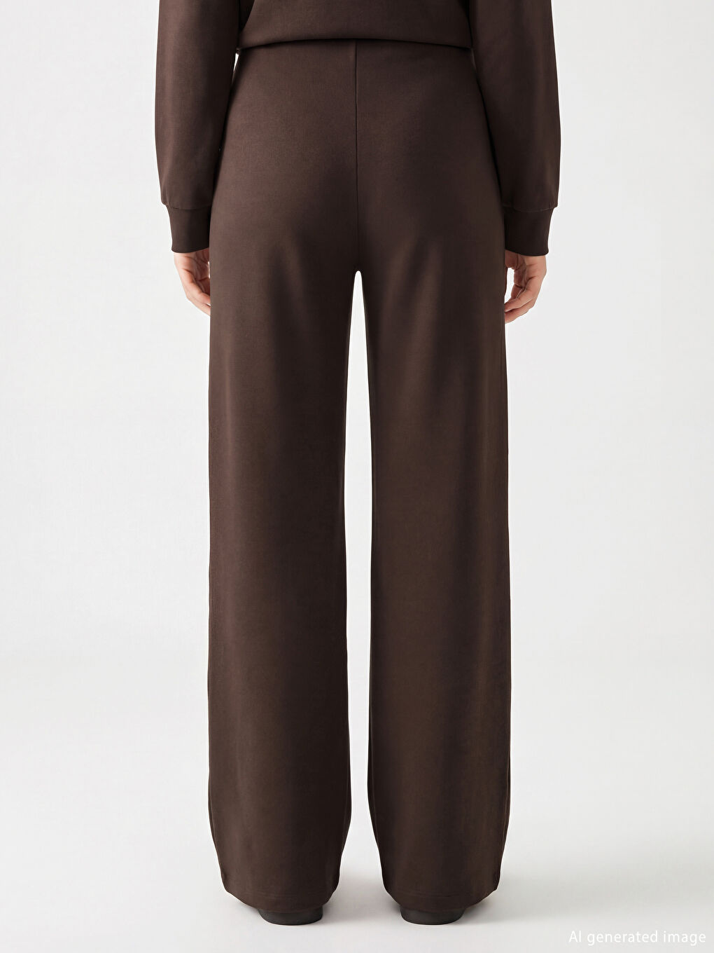 بنطلونات رياضية ناعمة بخصر مطاطي للسيدات-4