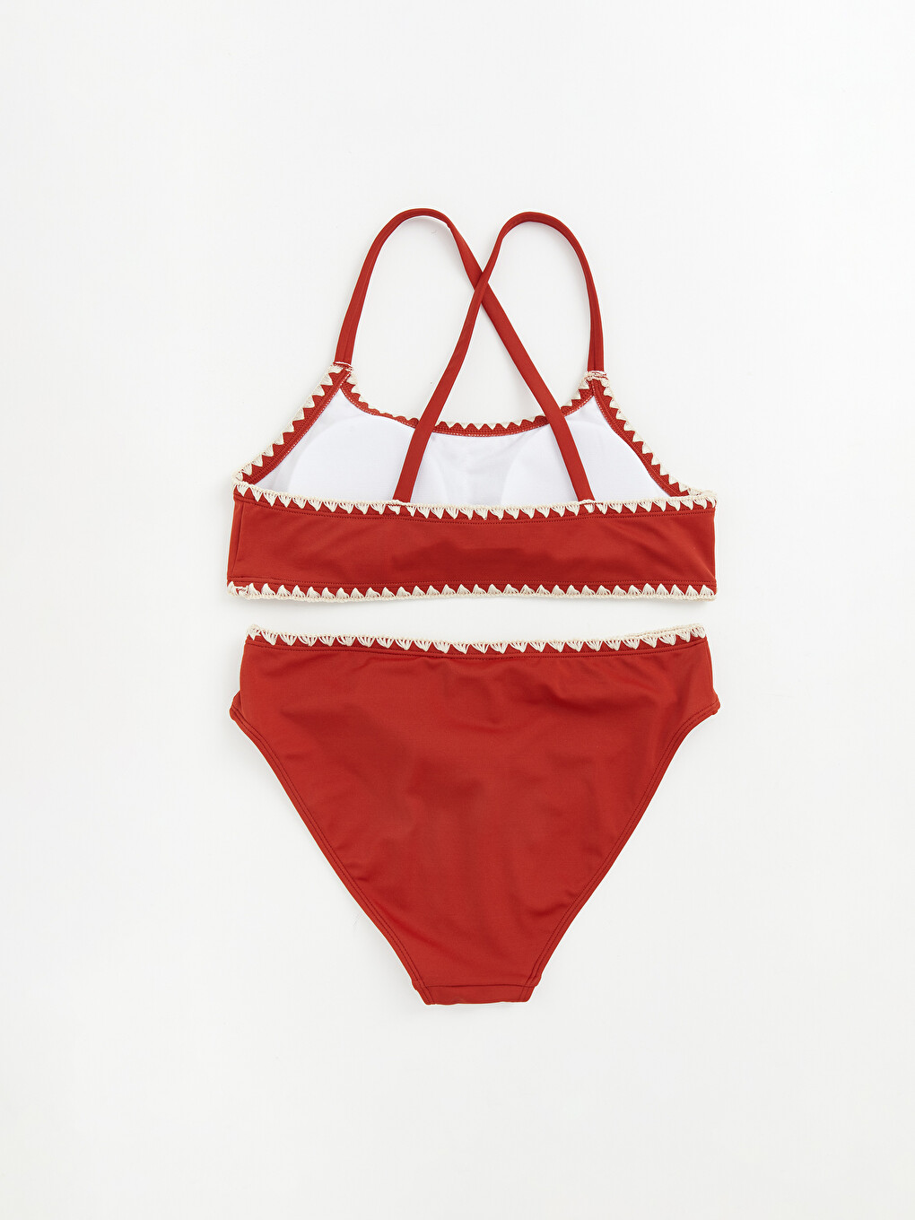 Girl Orange Bikini Set-1