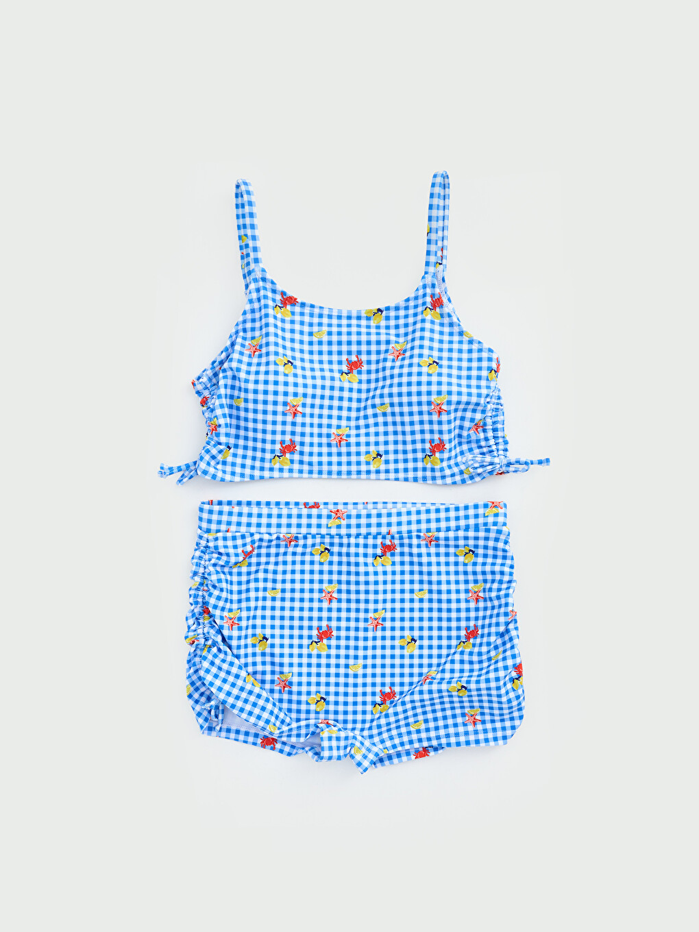 Štampani Karirani Devojački Bikini