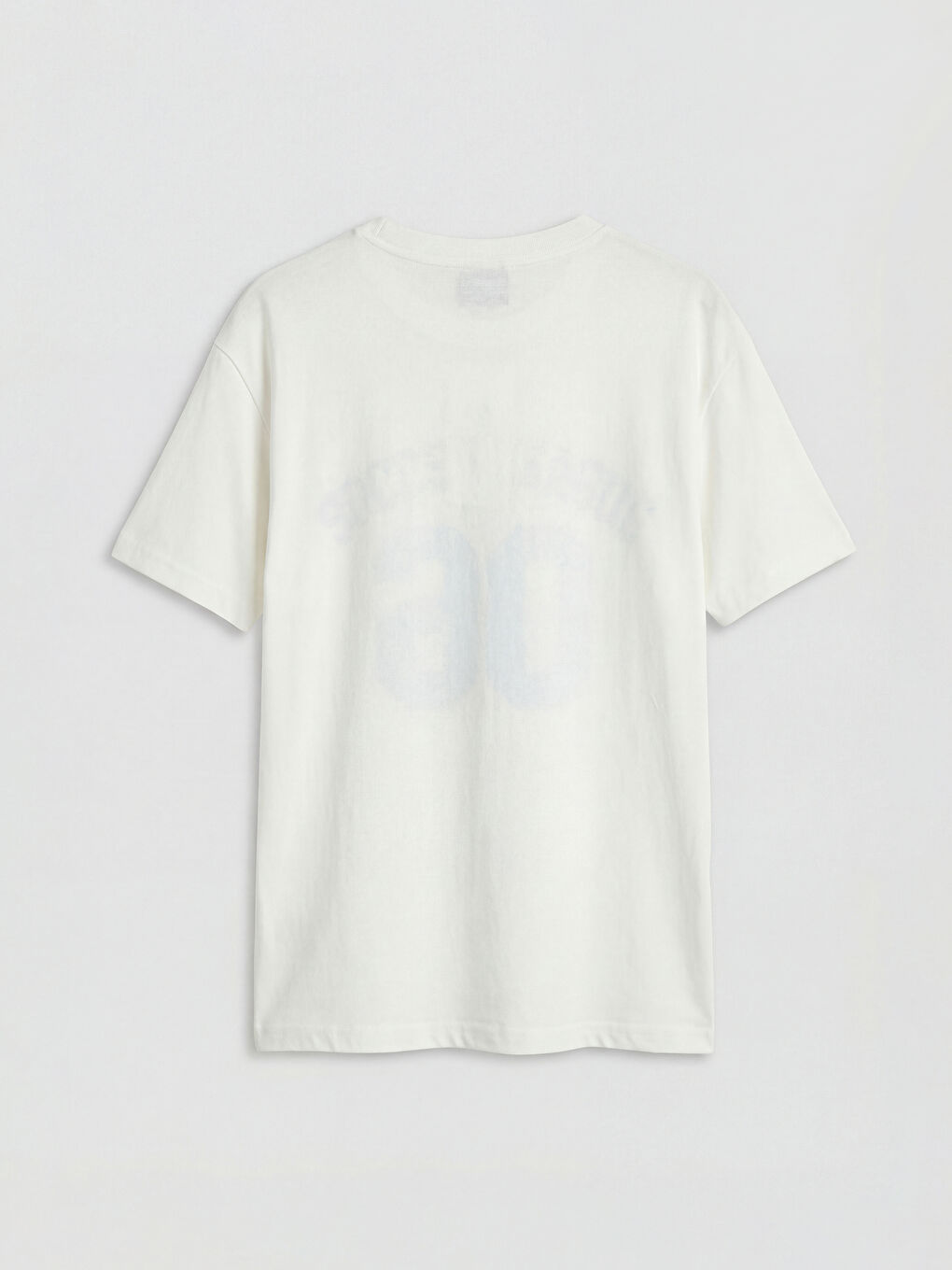 Tricou băieți imprimat cu guler rotund-1