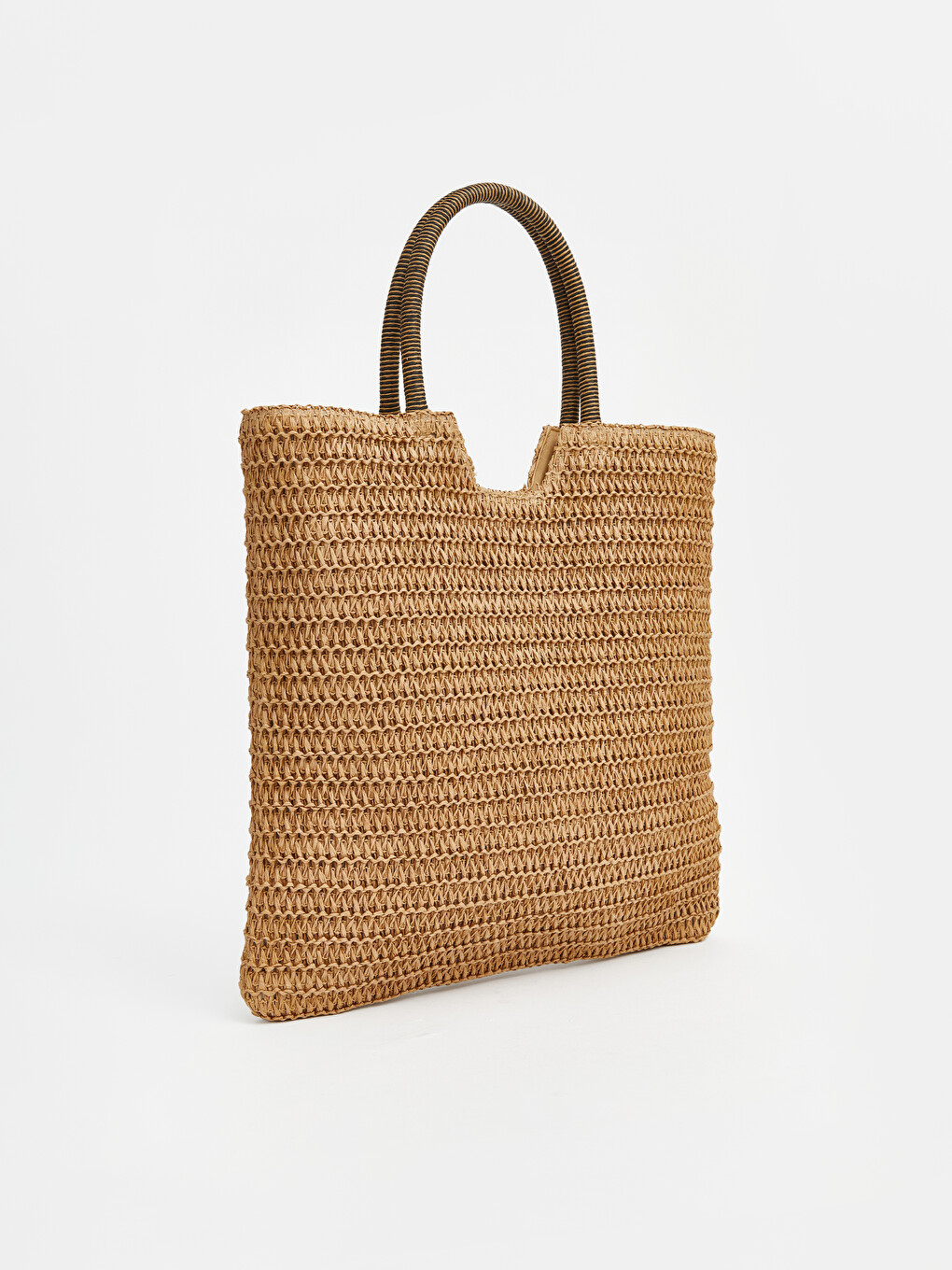 Women's Rattan Beach Bag-1