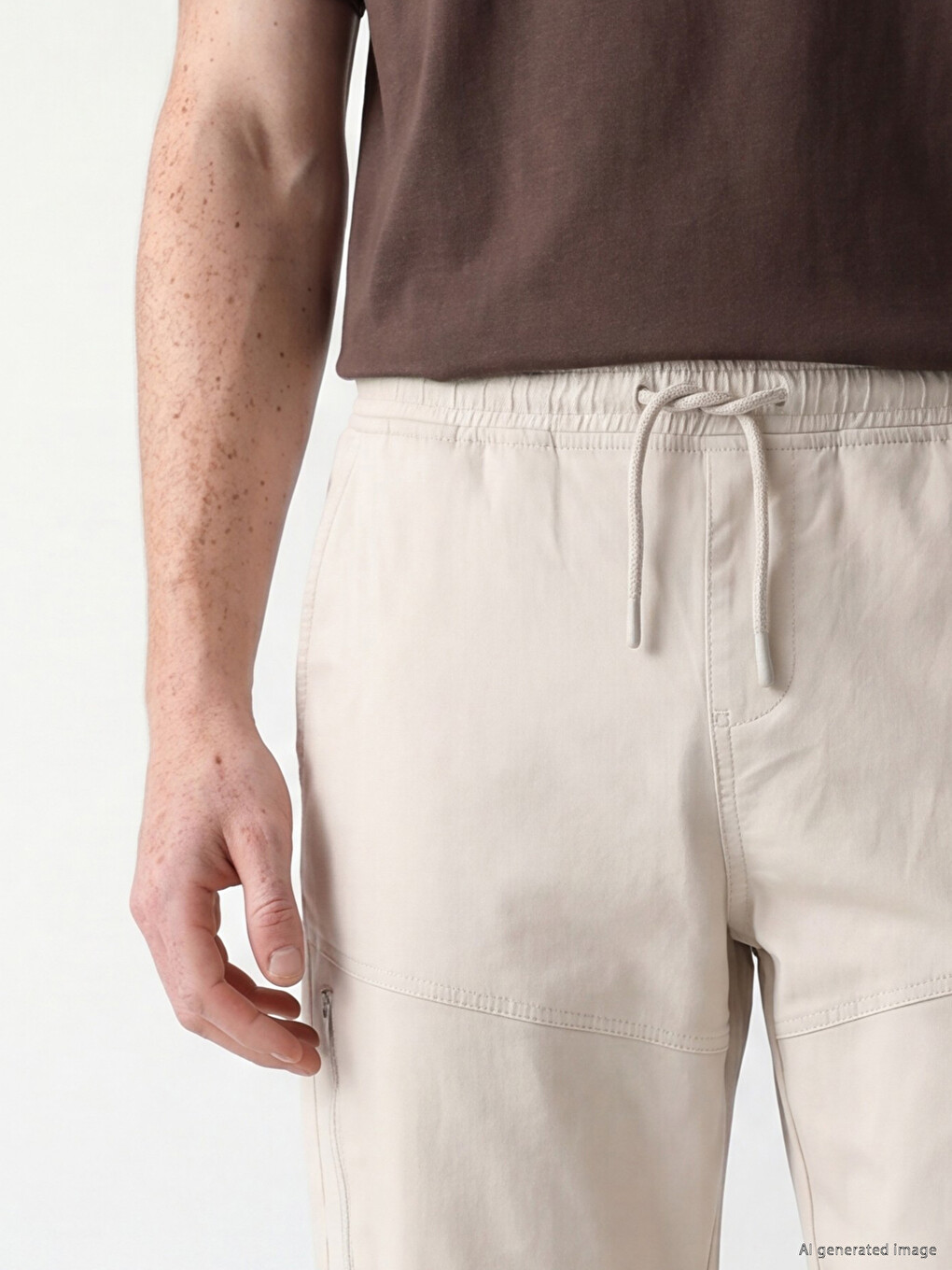 Pantalon Beige Homme-2